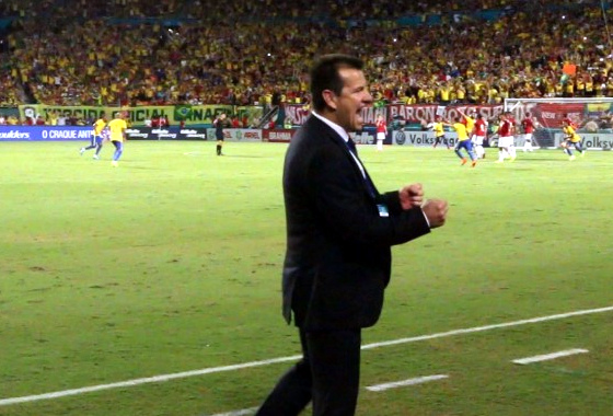 Amistoso, 2014: Brasil 1 x 0 Colômbia. Foto: CBF TV/reprodução