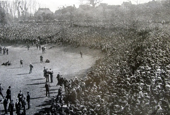 Final da Copa da Inglaterra de 1901: Tottenham 2x2 Sheffield United. Foto: reprodução