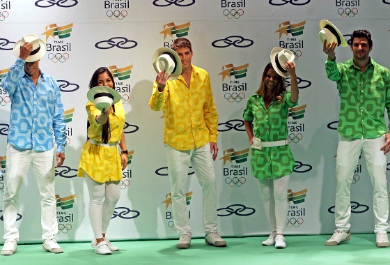 Uniforme da delegação brasileira nos Jogos Pan-Americanos de 2011. Foto: Maurício Val/VIPCOMM 
