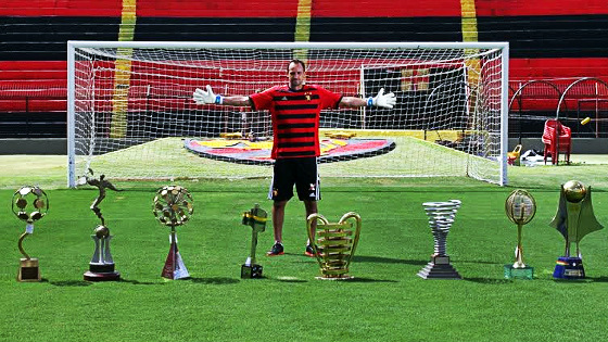 Os 8 títulos de Magrão em 10 anos jogando no Sport. Foto: Paulo Paiva/DP/D.A Press