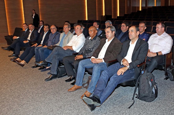 Técnicos da Série A 2015 reunidos na CBF. Foto: Rafael Ribeiro/CBF