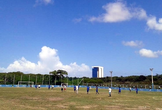 Campo em Engenho Massangana, no Cabo de Santo Agostinho, feito pelo Love Fútbol. Foto: divulgação