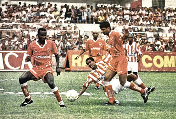 Série B 1997: Náutico 0x3 Vila Nova. Foto: Arquivo/DP/D.A Pres