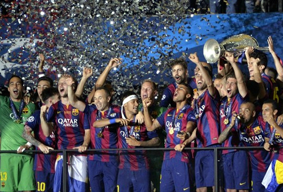 Champions League 2015, final: Barcelona x Juventus. Foto: Uefa/site oficial