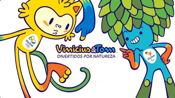 Desenho animado "Vinícius e Tom - Divertidos por Natureza". Crédito: Rio 2016/divulgação