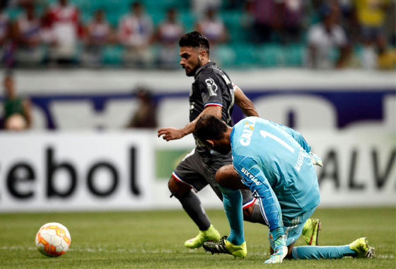 Copa Sul-Americana 2015, 2ª fase: Bahia 1x0 Sport. Foto: Raul Spinassé/Ag. A Tarde