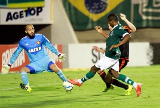 Série a 2015, 24ª rodada: Goiás 1x0 Sport. Foto: Goiás/site oficial