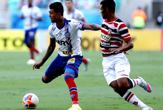 Série B 2015, 34ª rodada: Bahia 1x2 Santa Cruz. Foto: Felipe Oliveira/Divulgação/EC Bahia