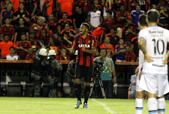Série A 2015, 34ª rodada: Sport 1x0 Grêmio. Foto: Ricardo Fernandes/DP/D.A Press
