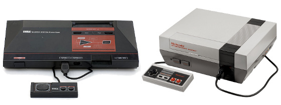 Master System e Nintendo, os consoles de 8-bits nas décadas de 1980 e 1990