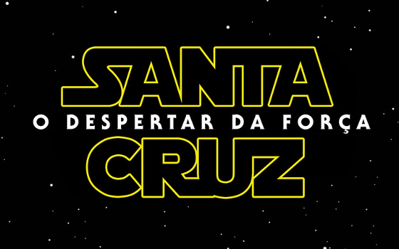 Postagem do Santa Cruz sobre Star Wars. Crédito: twitter/reprodução