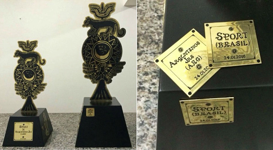 A Taça Ariano Suassuna 2016. Foto: Sport/twitter