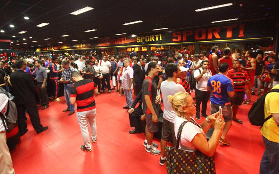 Loja "Cazá do Sport". Foto: Williams Aguiar/Sport