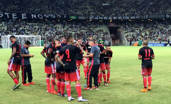 Taça Asa Branca 2016, Ceará (4) 3 x 3 (3) Flamengo. Foto: Esporte Interativo/twitter