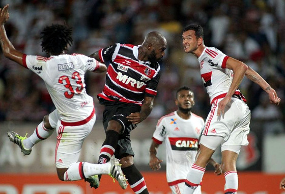 Série A 2016, 10ª rodada: Santa Cruz 0x1 Flamengo. Foto: Antônio Melcop/Santa Cruz