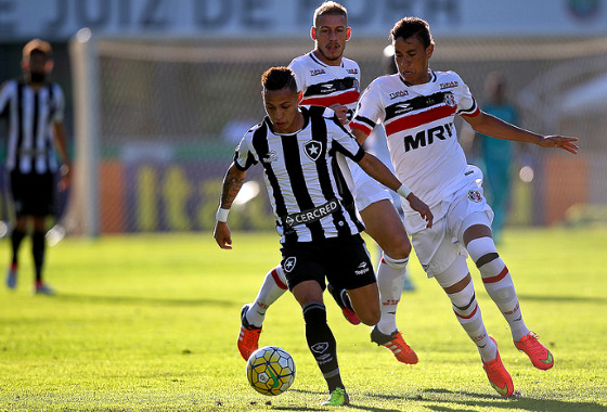 Série A 2016, 13ª rodada: Botafogo 2x1 Santa Cruz. Foto: Vitor Silva/SS Press/Botafogo