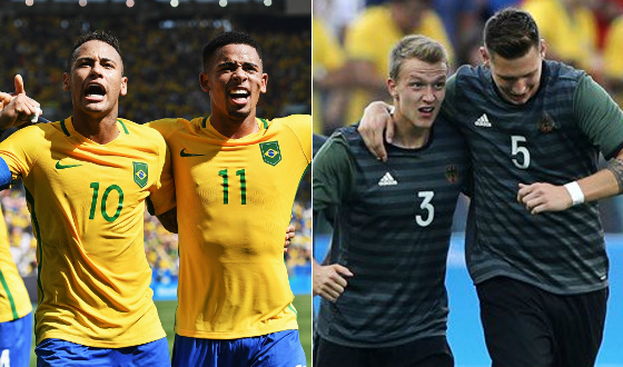 Olimpíada 2016, final: Brasil x Alemanha. Foto: Fifa/twitter (@FIFAcom)