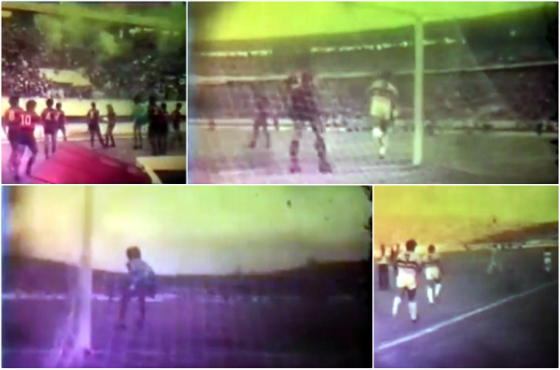 Imagens do vídeo "Esses onze aí: um filme panfletário, a favor do futebol", de 1978