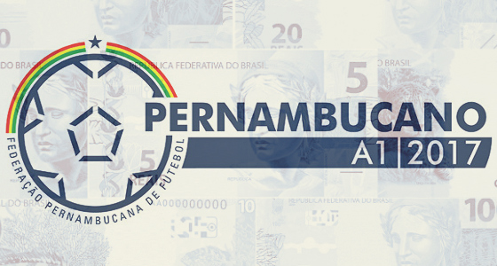 Finanças do Campeonato Pernambucano de 2017. Arte: Cassio Zirpoli/DP (com imagem da FPF)