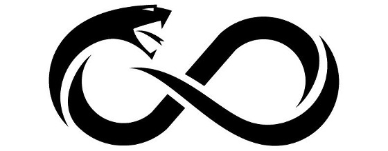 A nova logo da "Cobra Coral", a marca de material esportivo do Santa Cruz