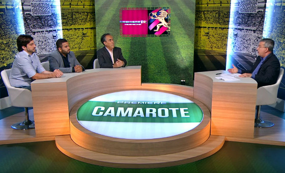 Entrevista com o presidente do Sport, Arnaldo Barros, no programa Camarote FC. Crédito: TV Sport/reprodução