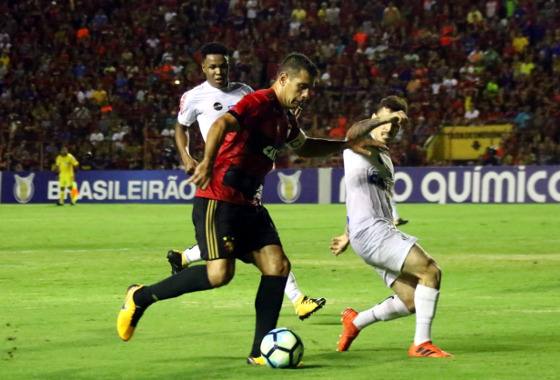 Série A 2017, 29ª rodada: Sport 1 x 1 Santos. Foto: Willliams Aguiar/Sport Club do Recife
