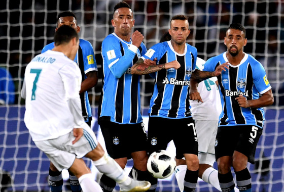Final do Mundial de Clubes de 2017: Real Madrid 1 x 0 Grêmio. Foto: Fifa/twitter (@FIFAcom)