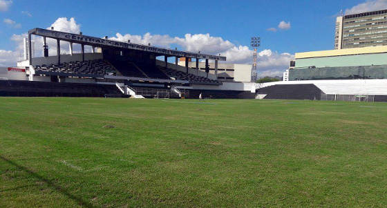 Estádio Lacerdão, Caruaru (28/12/2017. Crédito: Central/instagram (@centraldecaruaru)