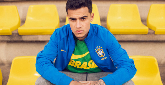 Uniforme da Seleção Brasileira em 2018. Crédito: CBF/site oficial