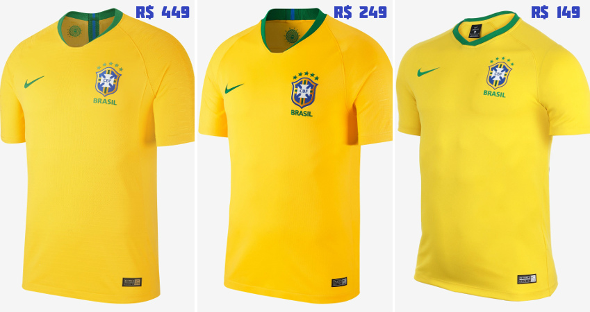 Nike Lança Uniforme Da Seleção Brasileira Para a Copa de 2014