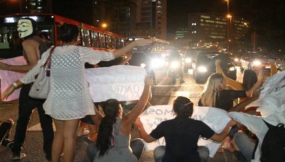 Protesto estudantes Recife Foto - Nando Chiappetta DP.D.A.Press
