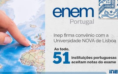 51 instituições de Portugal aceitam notas do Enem